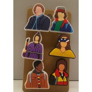 Set of 6 Shoe Charms for Crocs featuring 	Stranger Things	A4